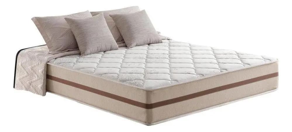Cama Box Baú Casal Com Colchão Pillow Angel Molas Ensacadas — imagem 4