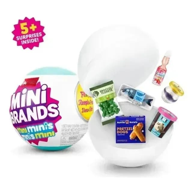 Pack 3 Mini Geladeiras Surpresa Solaura para Brinquedos, Kit com Miniaturas de Comida para Crianças — imagem 2