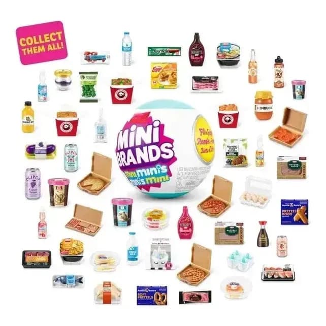 Pack 3 Mini Geladeiras Surpresa Solaura para Brinquedos, Kit com Miniaturas de Comida para Crianças — imagem 4